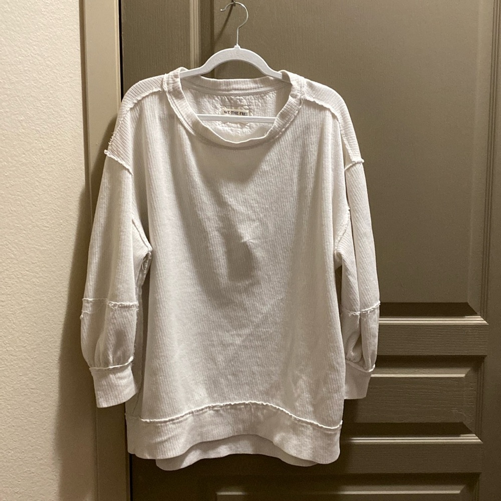 NWOT We the free oversized downtown sweater